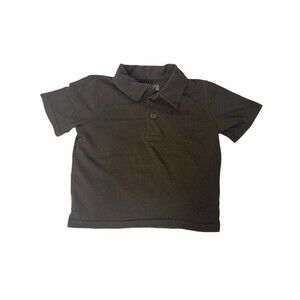 Kenneth Cole Boy's Polo Shirt Brown Short Sleeve Infant Size 24 Month's